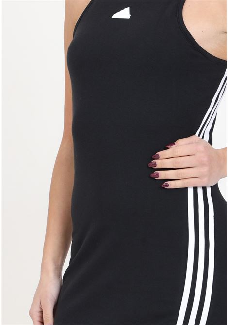 Future icons 3-stripes women's midi dress in black ADIDAS PERFORMANCE | IP1575.